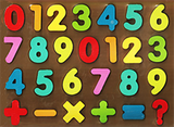Wooden Numbers