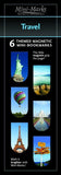 Mini Marks Magnetic Bookmarks Travel