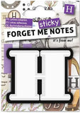 Forget Me Sticky Notes H