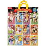 Heritage Hearts Wooden Magnetic Dress-Up Doll Friends