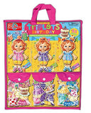 Teeny Tiny Triplets Birthday Wooden Magnetic Dress-Up Dolls