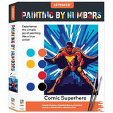 Curious Universe Comic Superhero ArtMaker Paint by Numbers Kit