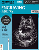 Art Maker Made Simple Engraving Artistry Wolf and Cub