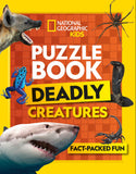 Puzzle Book Deadly Creatures: Brain-tickling quizzes, sudokus, crosswords and word searches (National Geographic Kids)