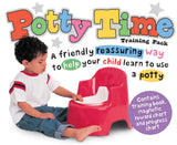 Potty Time Training Pack - A Friendly Reassuring Way To Help Your Child Learn To Use A Potty