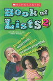 Scholastic Book of Lists II