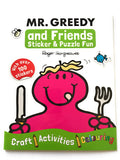 Mr. Greedy and Friends Sticker and Puzzle Fun