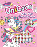 Gem Art Colouring Book Unicorn