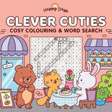 Happy Days Clever Cuties Cosy Colouring And Word Search Book