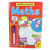 Maths With Pen Wipe Clean Age 4 Plus