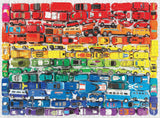Rainbow Toy Cars 1000 Piece Puzzle