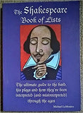 The Shakespeare Book of Lists