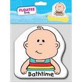 Floatee Bath Time Baby - (Bath Book)
