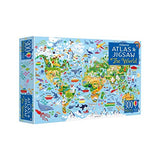 The World (Usborne Atlas and Jigsaw)