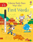 Early Years Wipe-Clean: First Words