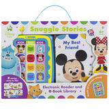 Disney Baby Electronic Me Reader Jr Snuggle Stories 8 Book Library
