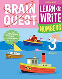 Brain Quest Learn to Write: Numbers