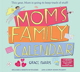 Mom's Family Wall Calendar 2024