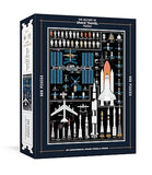 The History of Space Travel Puzzle - Astronomical Jigsaw Puzzle and Poster: 500 Pieces