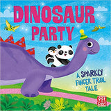Dinosaur Party - A Sparkly Finger Trail Tale