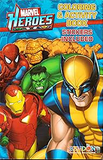 Marvel Heroes Coloring and Activity Book Stickers Included