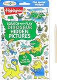Scratch-and-Play Dinosaur Hidden Pictures