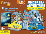 National Geographic Undersea - 3D Puzzle and Book