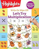 Write On Wipe Off Lets Try Multiplication