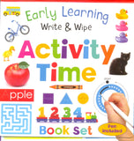 Early Learning Write and Wipe Activity Time (boxed Set)