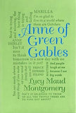 Anne of Green Gables Word Cloud Classics