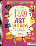 First 100 Art Words write and wipe inc pen