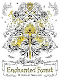 Enchanted Forest Notecards - 12 Colour-in Notecards