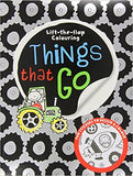 Lift-the-Flap Things That Go Colouring