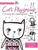 Cat's Playgroup: A Drawing and Colouring Book