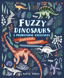 Fuzzy Dinosaurs and Prehistoric Creatures - Touch and Feel Colouring In