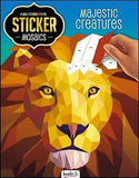 Kaleidoscope Sticker Mosaic: Majestic Creatures