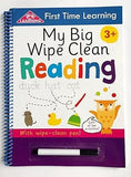 First Time Learning My Big Wipe Clean Reading