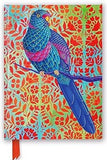 Jane Tattersfield Blue Parrot Foiled Journal Flame Tree Notebooks
