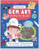Pirates Gem Art Sticker Book