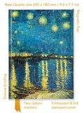 Vincent van Gogh: Starry Night over the Rhône Foiled Quarto Journal