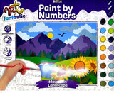 Art Fantastic Landscape Mountain Landscape