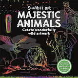 Majestic Animals (Scratch Art for Adults)