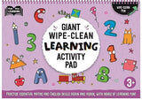 3 Giant Wipe Clean Learning Activity Pad