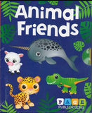 Page Publications Collection - Animal Friends Bundle - Set of 4 Board Books - Early Learning for Preschoolers - Perfect for Age 1 to 4
