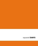 Sams Notebook ORANGE 15x18 SQUARED