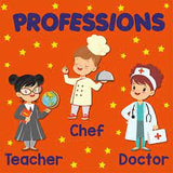 PARAMOUNT LITTLE HAND'S BOARD BOOK PROFESSIONS