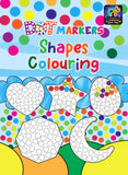 Dot Marker Colouring Shapes