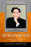 Before Memory Fades
