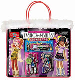 Fashion-A-Belles Rockstar Wooden Magnetic Dress-Up Dolls