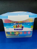 KIDDY SCHOOL ART BUCKET JUMBO ( CLAY CUTTERS DRAWING SHEETS)